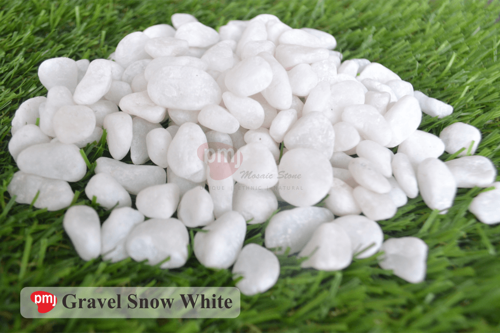 PMJ GRAVEL SNOW WHITE 10 KG