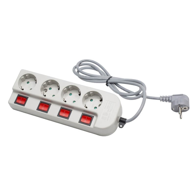 Uticon ST-1482SW Stop Kontak 4 LB + 4 switched