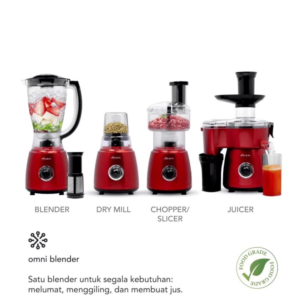 KIRIN BLENDER KBB-1750 PL SET