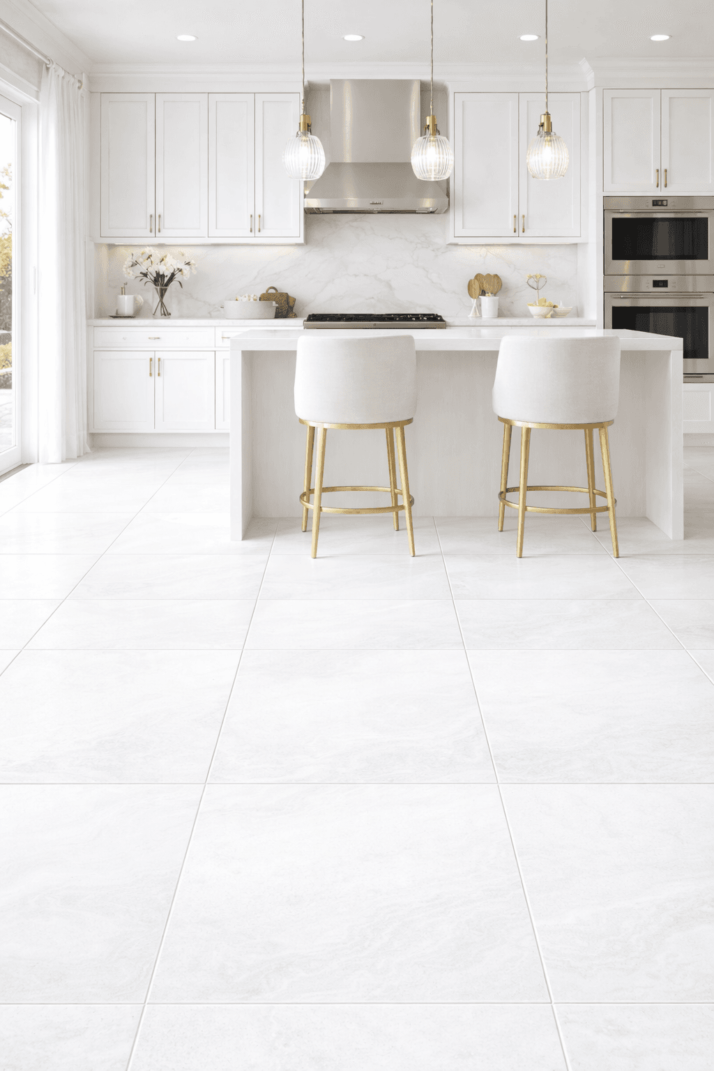 SANDIMAS PASADENA TERRA GRISS WHITE MATT UK 60X60 KW1 @1.44
