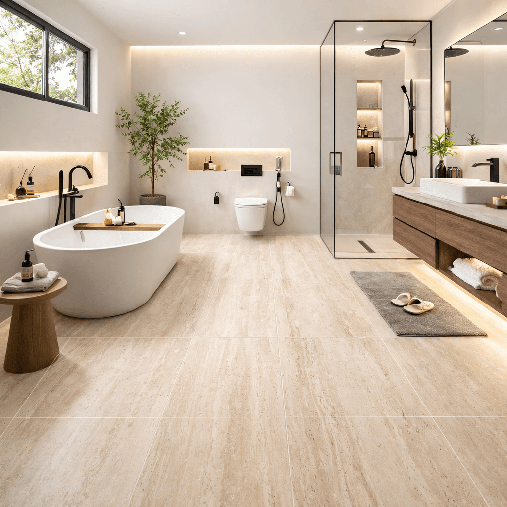 SANDIMAS PASADENA TRAVERTINE CREMA NS UK 60X60 KW1 @1.44