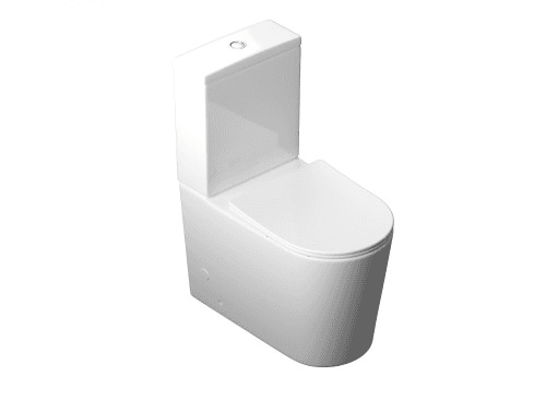 Germany Brilliant GBC-TW050A-B WASHDOWN TWO PIECE TOILET AS 50CM