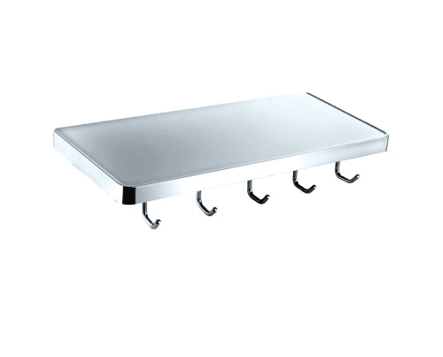 Germany Brilliant GB Y8897-C SHELF WITH 5 HOOK