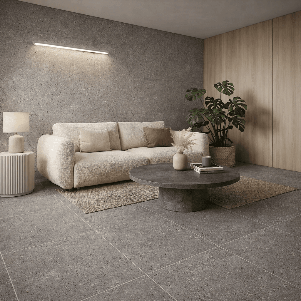 NK SANDIMAS ZENITH DARK GREY STRUCTURED UK 60X60 KW1 @1.08 - NK SANDIMAS ZENITH DARK GREY STRUCTURED UK 60X60 KW1 @1.08